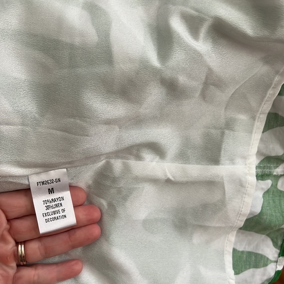 THML Avara Women's Trish Dress size medium Kelly green and pink - Picture 11 of 16